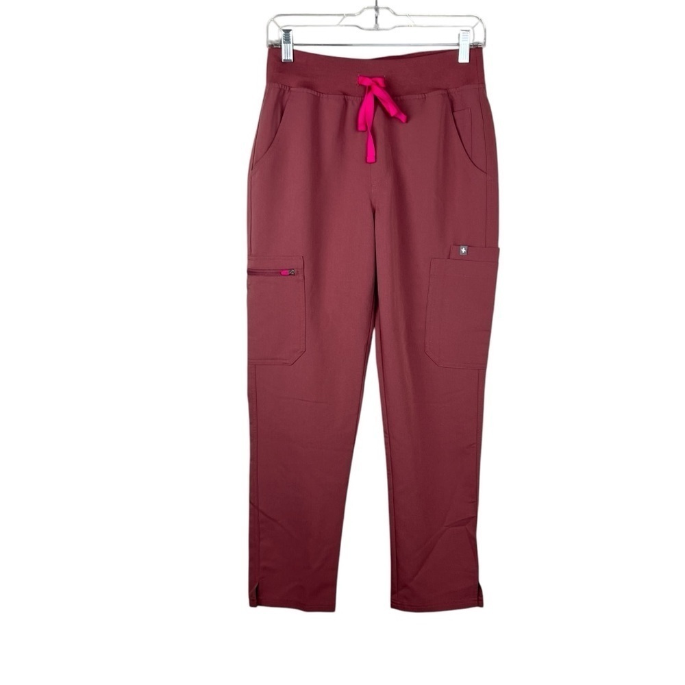 Figs Mauve Yola Scrub Pants